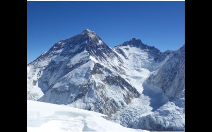 Majestic peaks from Pumori Expedition