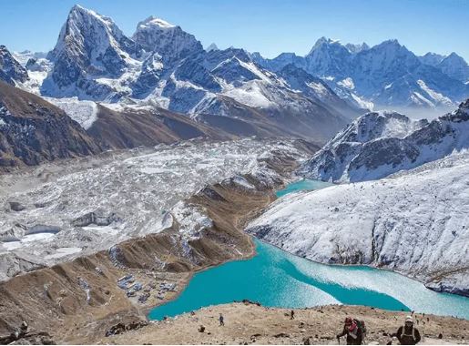 Everest Three Passes Trek includes crossing Renjo La Pass, Cho La Pass, and Kongma La Pass
