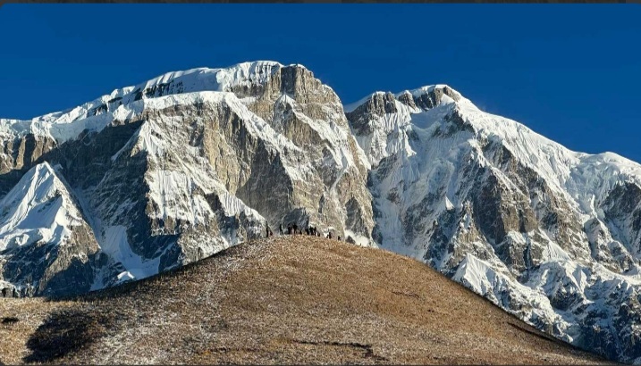Some mountainous peaks seen during Kori Trek
