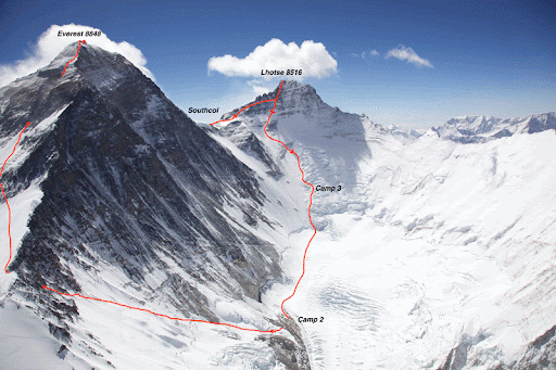 lhotse -destination hoidaytrek