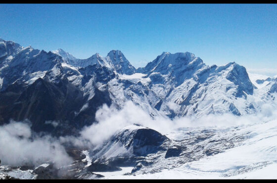 Body Water Near Mountain