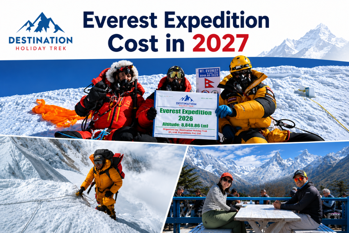 Everest climbers preparing for an expedition in 2027