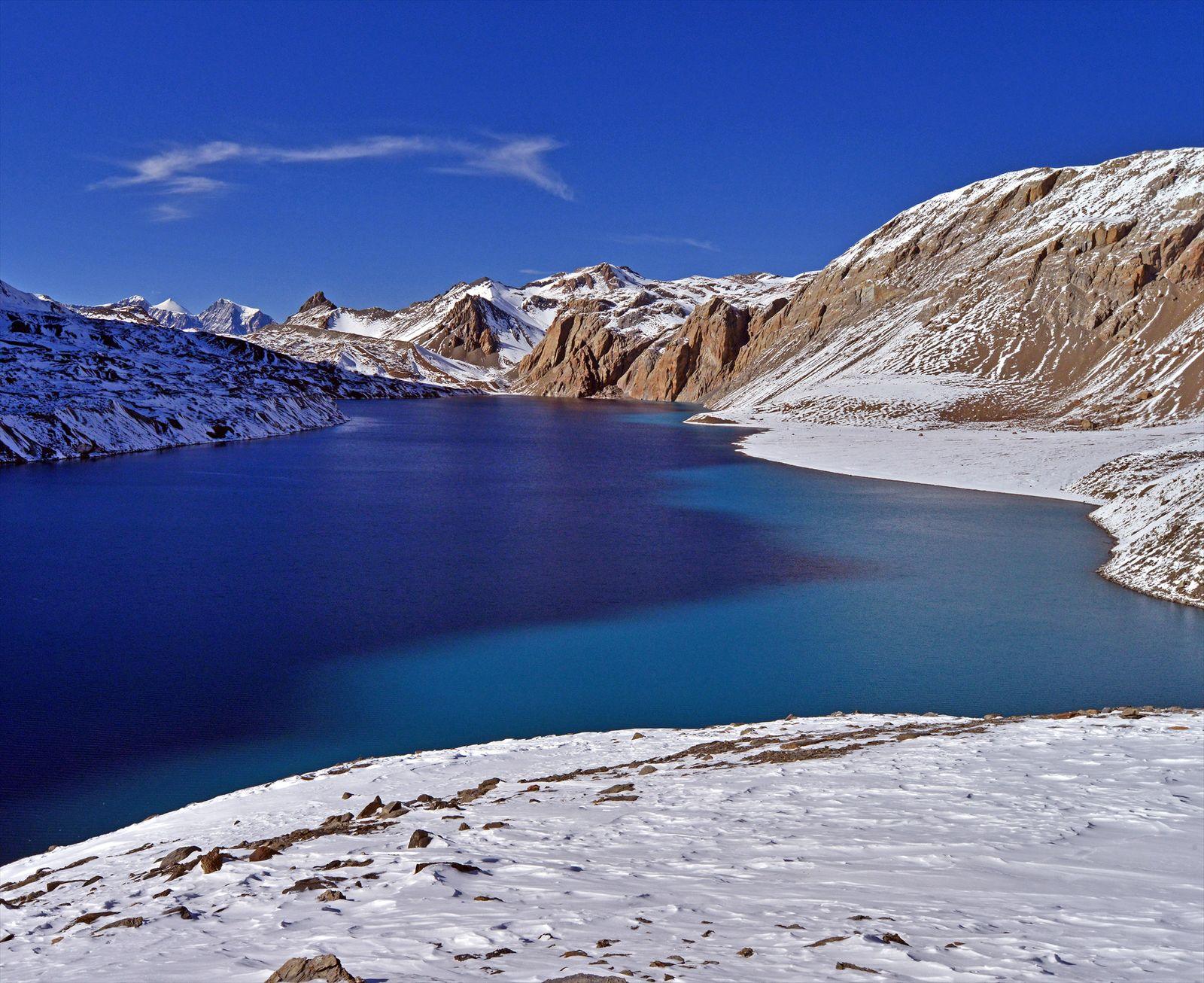 Tilicho Lake Trek Mountain Landscape