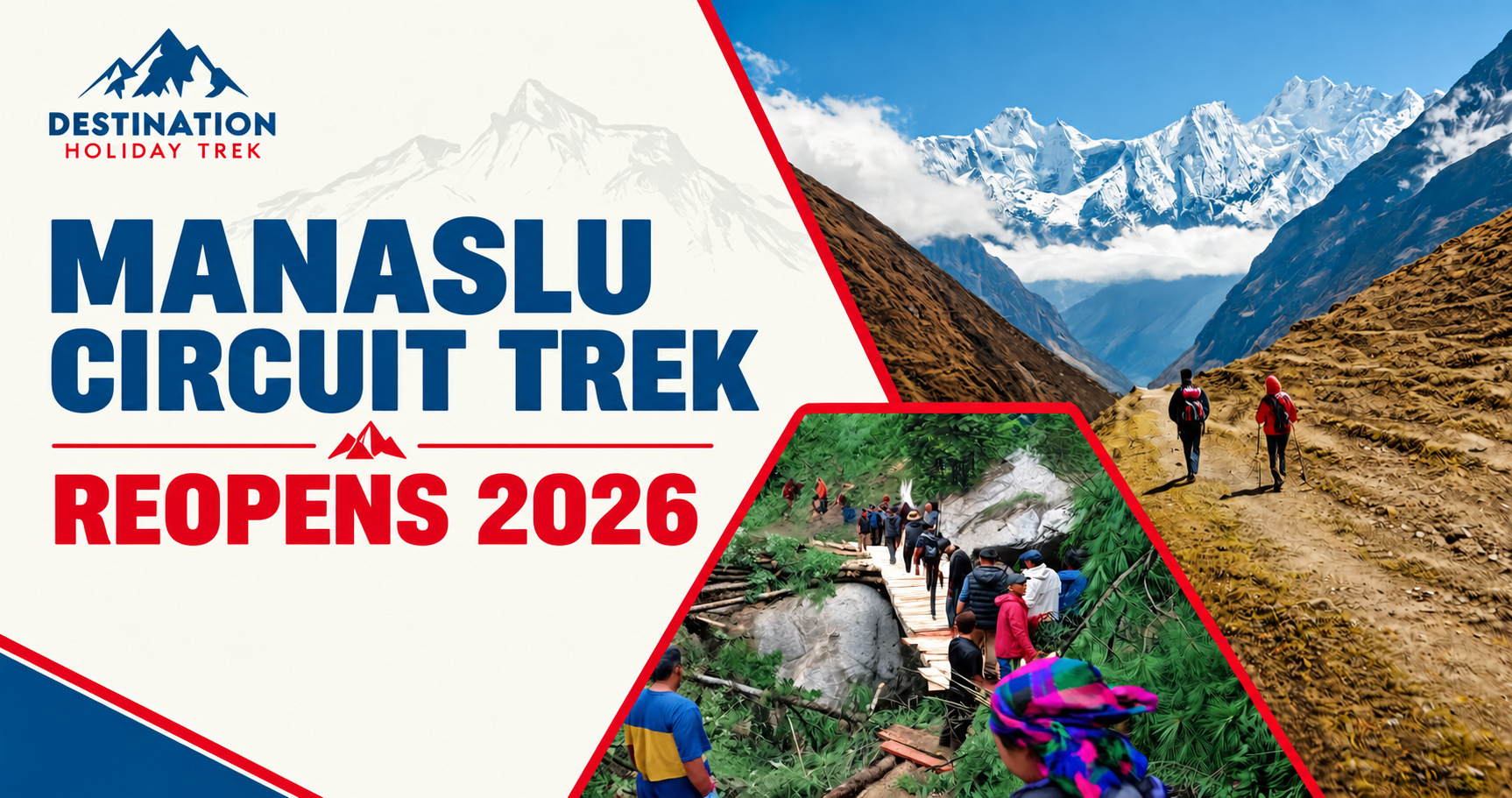 Manaslu Circuit Trek reopens after flash flood damages Namrung bridge